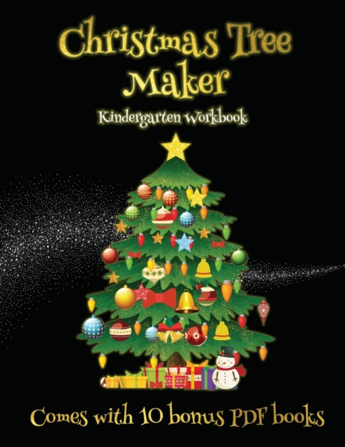 Kindergarten Workbook Christmas Tree Maker