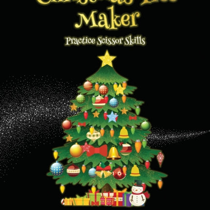 Practice Scissor Skills Christmas Tree Maker