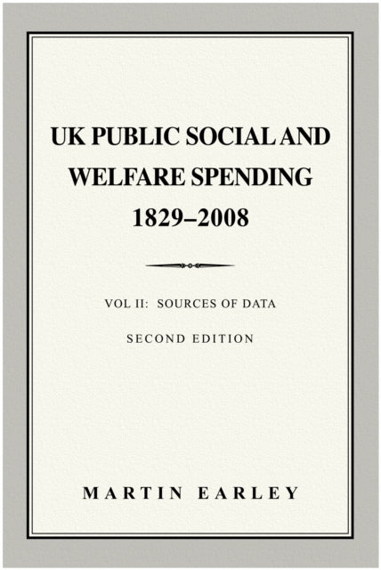 UK Public Social  Welfare Spending 18292008
