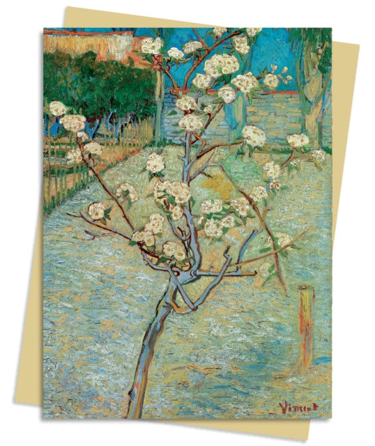 Vincent van Gogh: Small Pear Tree in Blossom Greeting Card Pack: Pack of 6