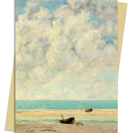 Gustave Courbet The Calm Sea Greeting Card Pack Pack of 6 Greeting Cards