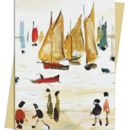 L.S. Lowry: Yachts Greeting Card Pack: Pack of 6