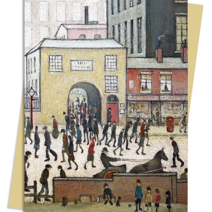 L.S. Lowry: Coming from the Mill Greeting Card Pack: Pack of 6