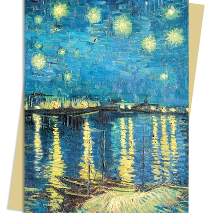 Vincent van Gogh: Starry Night over the Rhône Greeting Card Pack: Pack of 6