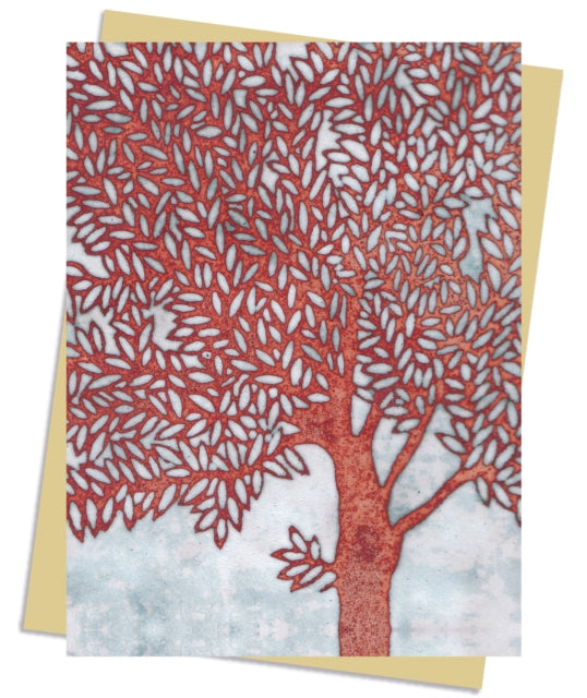 Janine Partington: Copper Foil Tree Greeting Card Pack: Pack of 6