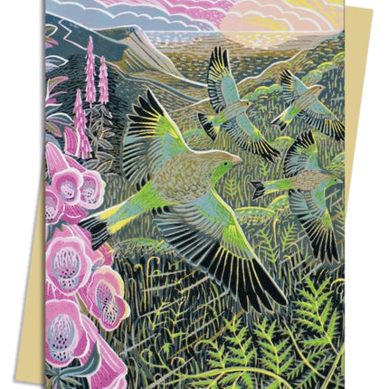 Annie Soudain: Foxgloves and Finches Greeting Card Pack: Pack of 6