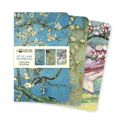 Vincent van Gogh: Blossom Set of 3 Mini Notebooks