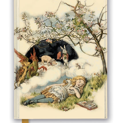 British Library: Alice Asleep, from Alice’s Adventures in Wonderland (Foiled Journal)