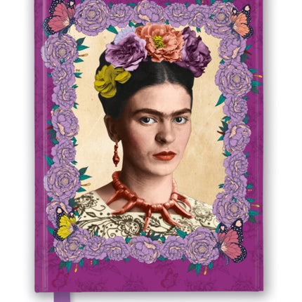 Frida Kahlo Purple (Foiled Journal)