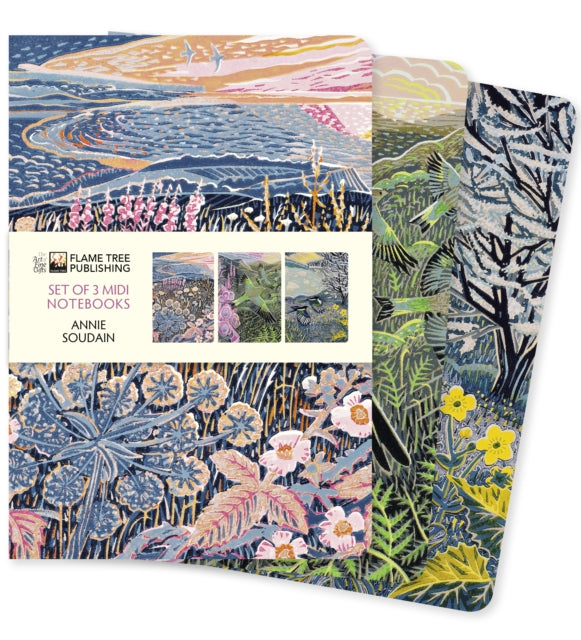 Annie Soudain Set of 3 Midi Notebooks