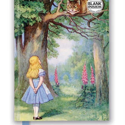 John Tenniel: Alice and the Cheshire Cat (Foiled Blank Journal)