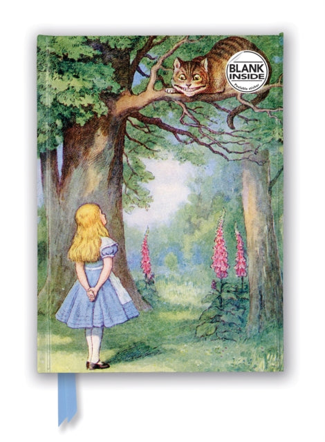 John Tenniel: Alice and the Cheshire Cat (Foiled Blank Journal)