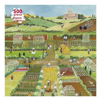 Adult Jigsaw Puzzle Judy Joel Allotments 2012 500 pieces