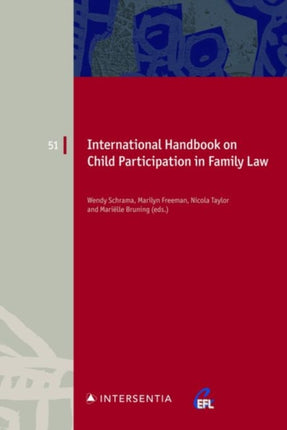 International Handbook on Child Participation in Family Law, 51