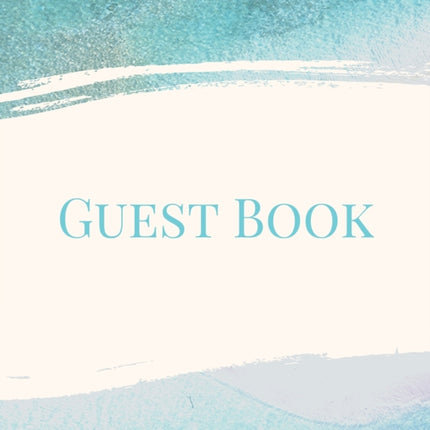 Guest Book for vacation home (hardcover)