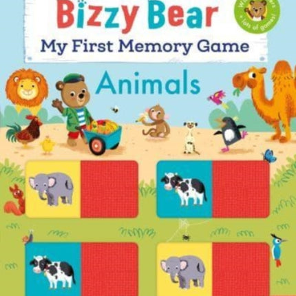 Bizzy Bear: My First Memory Game Book: Animals