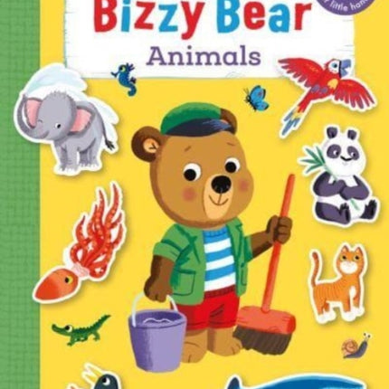 Bizzy Bear: My First Sticker Book Animals