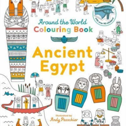 British Museum Around the World Colouring Ancient Egypt