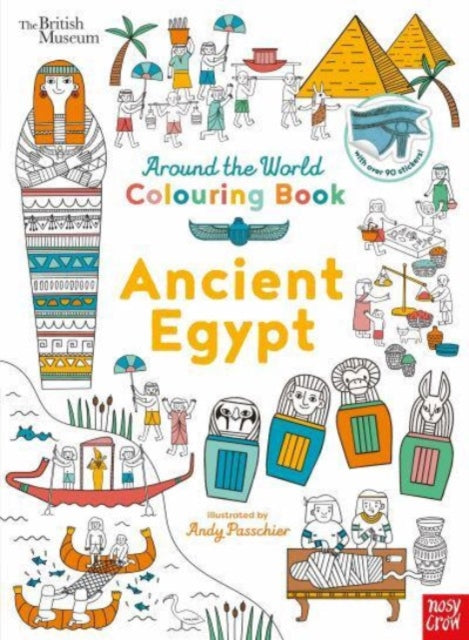 British Museum Around the World Colouring Ancient Egypt