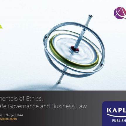 BA4 FUNDAMENTALS OF ETHICS CORPORATE GOVERNANCE