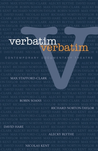 Verbatim, Verbatim: Contemporary Documentary