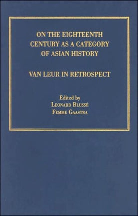 On the Eighteenth Century as a Category of Asian