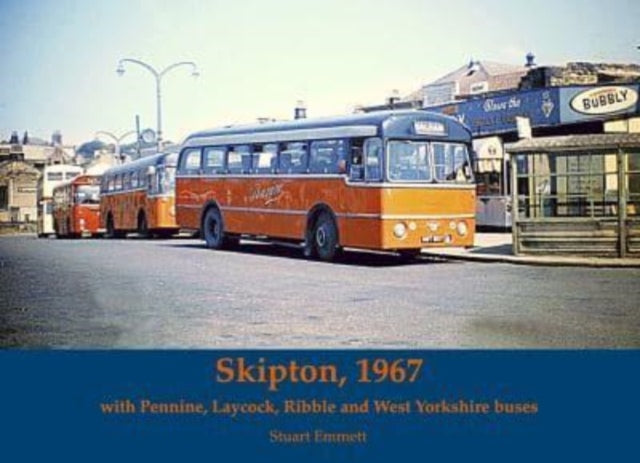 Skipton 1967, with Pennine, Laycock, Ribble and West Yorkshire buses