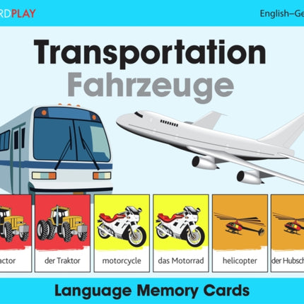 Language Memory Cards  Transportation