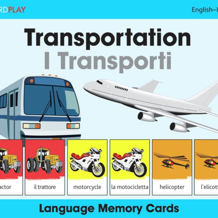 Language Memory Cards  Transportation