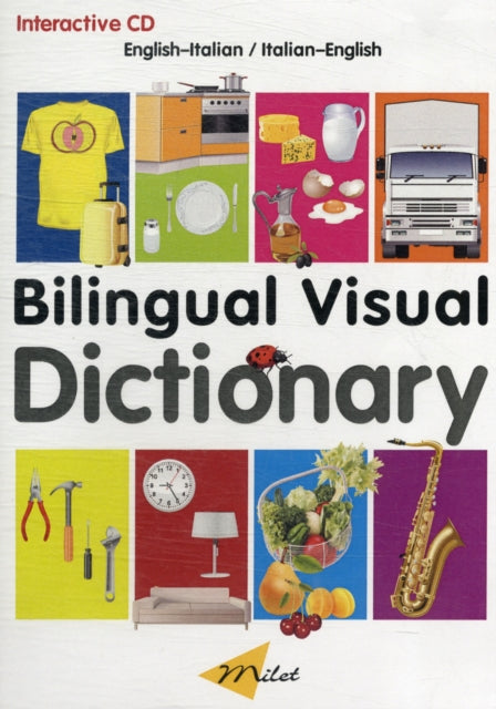 Bilingual Visual Dictionary CDROM EnglishItalian Milet Multimedia