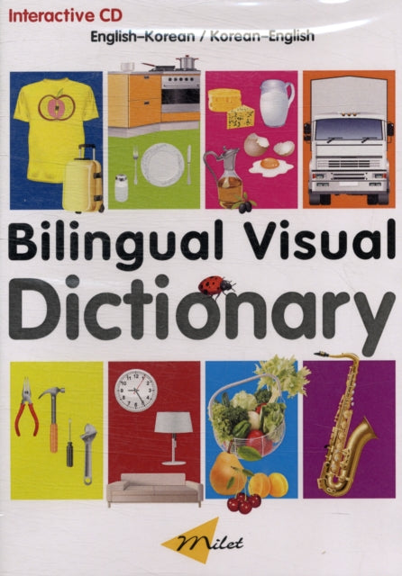 Bilingual Visual Dictionary CDROM EnglishKorean Milet Multimedia