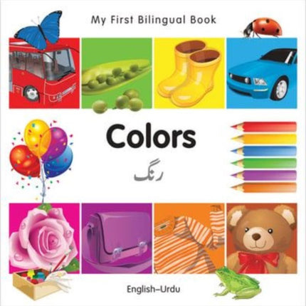 My First Bilingual Book–Colors (English–Urdu)