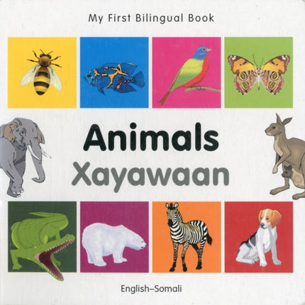 My First Bilingual Book -  Animals (English-Somali)