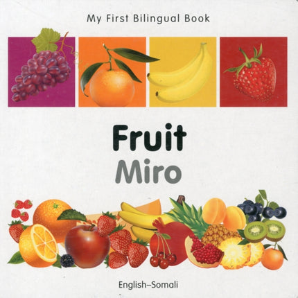 My First Bilingual Book  Fruit EnglishSomali