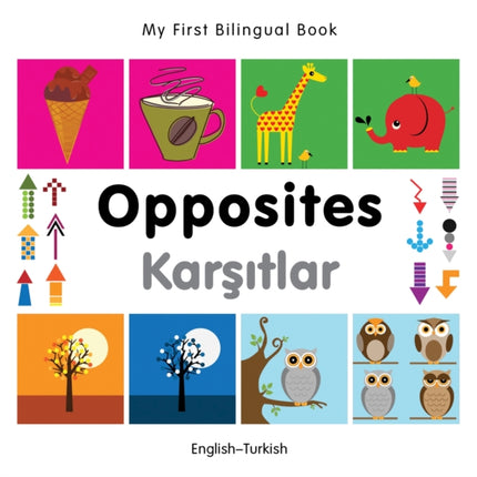 My First Bilingual Book -  Opposites (English-Turkish)