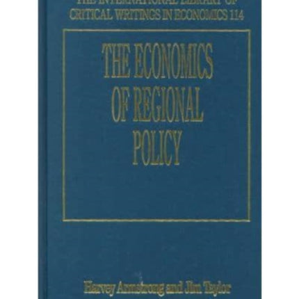 The Economics of Regional Policy