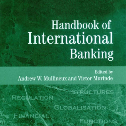 Handbook of International Banking