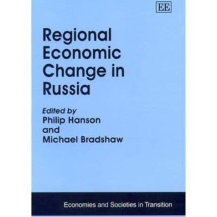 Regional Economic Change in Russia