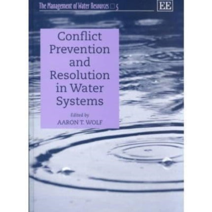 Conflict Prevention and Resolution in Water Systems