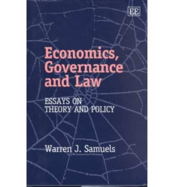 Economics, Governance and Law: Essays on Theory and Policy