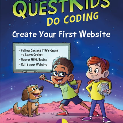 Create Your First Website in Easy Steps: The Questkids Children's Series