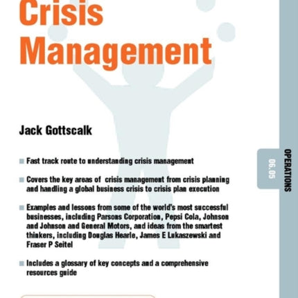 Crisis Management: Operations 06.05