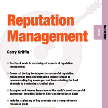 Reputation Management: Marketing 04.05