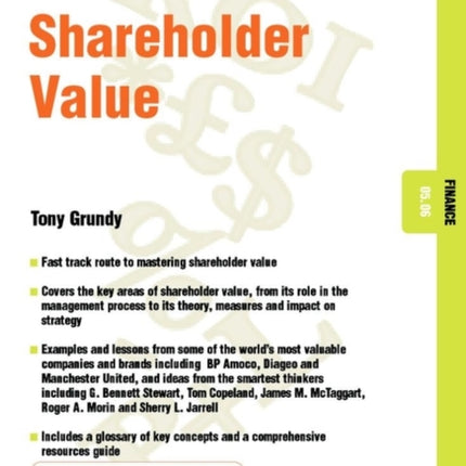 Shareholder Value: Finance 05.06