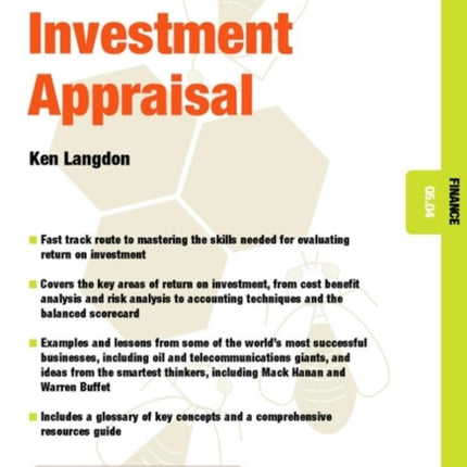 Investment Appraisal: Finance 05.04