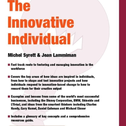 The Innovative Individual: Innovation 01.07