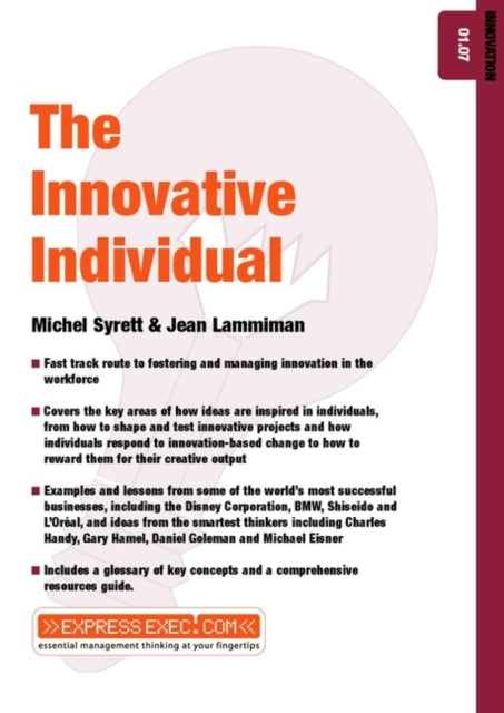 The Innovative Individual: Innovation 01.07