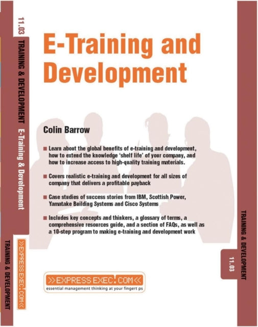 E-Training and Development: Training and Development 11.3