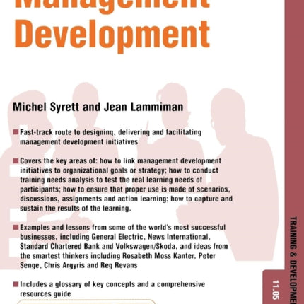 Management Development: Training and Development