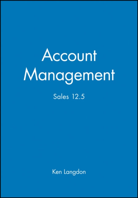 Account Management: Sales 12.5